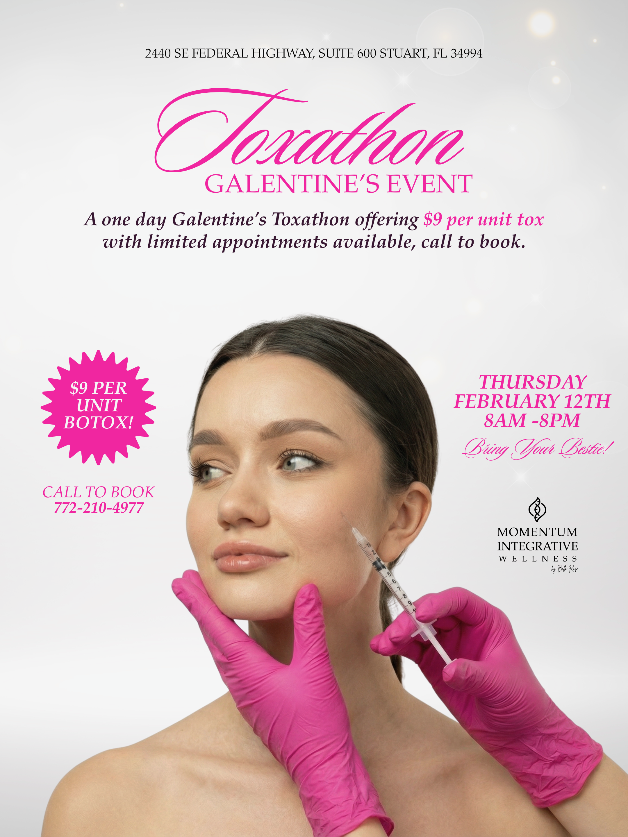 Toxathon event - for Galentines 