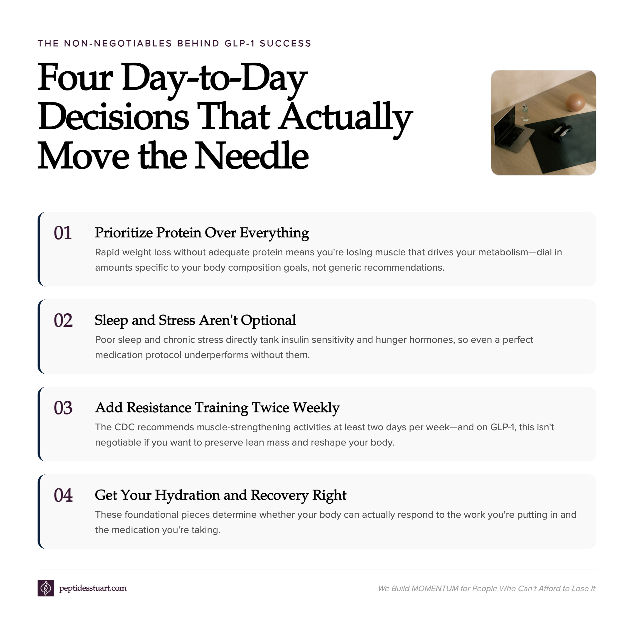 The Day-to-Day Decisions That Make or Break GLP-1 Results